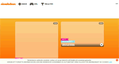 Desktop Screenshot of nickelodeon.se