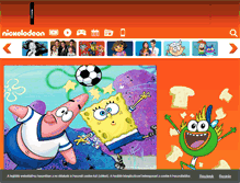 Tablet Screenshot of nickelodeon.hu