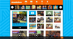 Desktop Screenshot of nickelodeon.dk